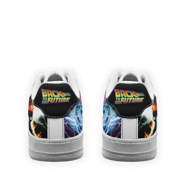 DMC-12 Delorean Back To The Future Custom Air Sneakers