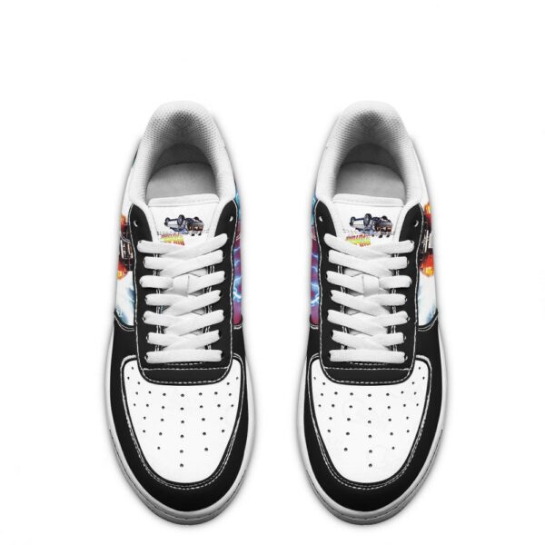 DMC-12 Delorean Back To The Future Custom Air Sneakers