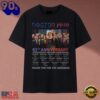 Doctor Who 63rd Anniversary 1963 2026 Signatures Thank You For The Memories T Shirt, Trending Music 2D Tee
