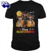 Dog Happy Hallothanksmas Halloween Thanksgiving Christmas T-Shirt  For Man And Women