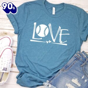 Dog Love Softball T-Shirt Gift&hellip;