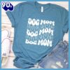Dog Mom Wavy T-Shirt Gift Mom