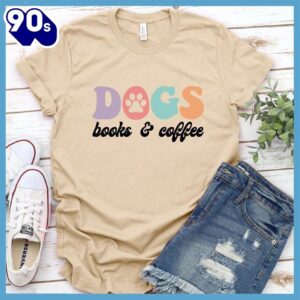 Dogs Books & Coffee Colored&hellip;