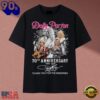 Dolly Parton 70th Anniversary 1956 2026 Signatures Graphic T Shirt, Trending Music 2D Tee