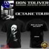 Don Toliver Octane Tour Signed 2026 Black 3D Shirt, Viral 3D Music Tee