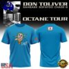Don Toliver Octane Tour Signed 2026 Blue T Shirt, Viral 3D Music Tee