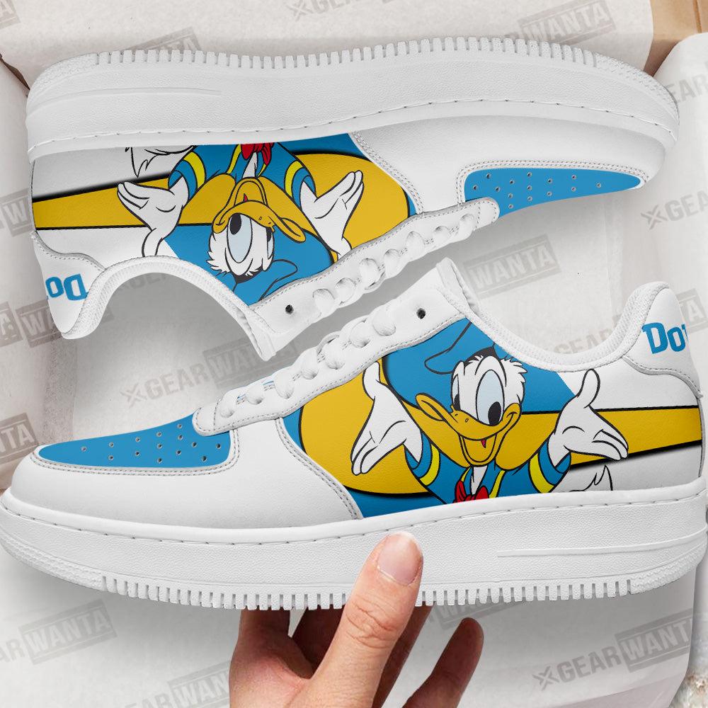 Donald Custom Cartoon Air Sneakers Donald Custom Cartoon Air Sneakers