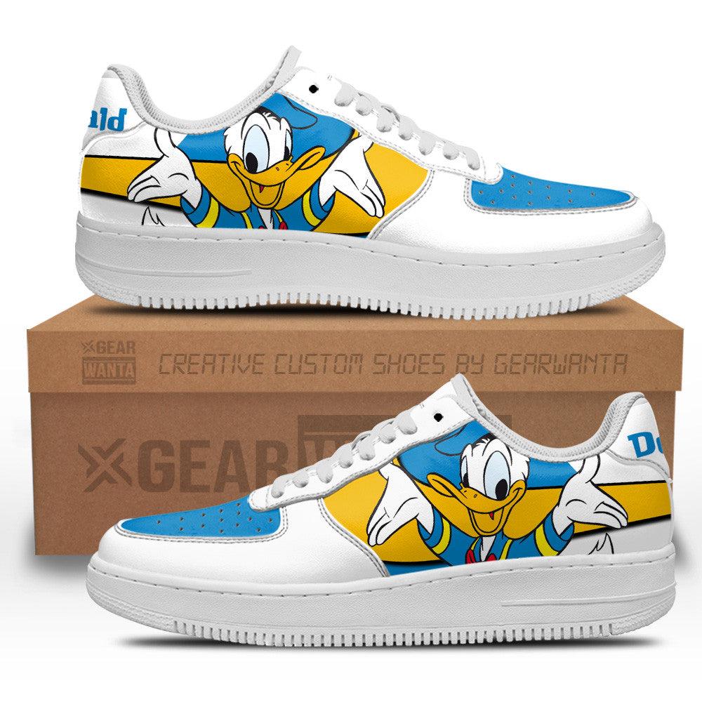 Donald Custom Cartoon Air Sneakers Donald Custom Cartoon Air Sneakers