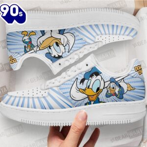 Donald Duck Air1 Sneakers NAF Custom Shoes