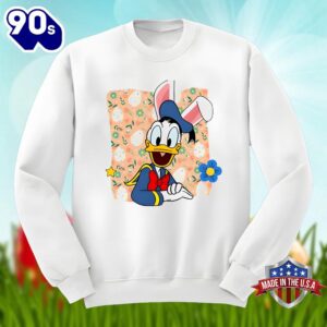 Donald Duck And Easter Eggs Shirt Men Women 1 Donald Duck And Easter Eggs Shirt Men Women