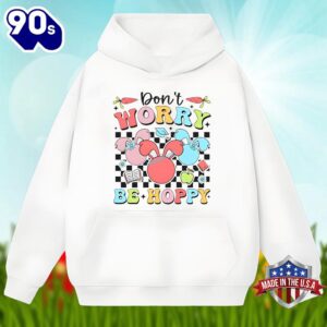 Dont Worry Be Hoppy With Bunny Easter Day Unisex Shirt 2 Dont Worry Be Hoppy With Bunny Easter Day Unisex Shirt