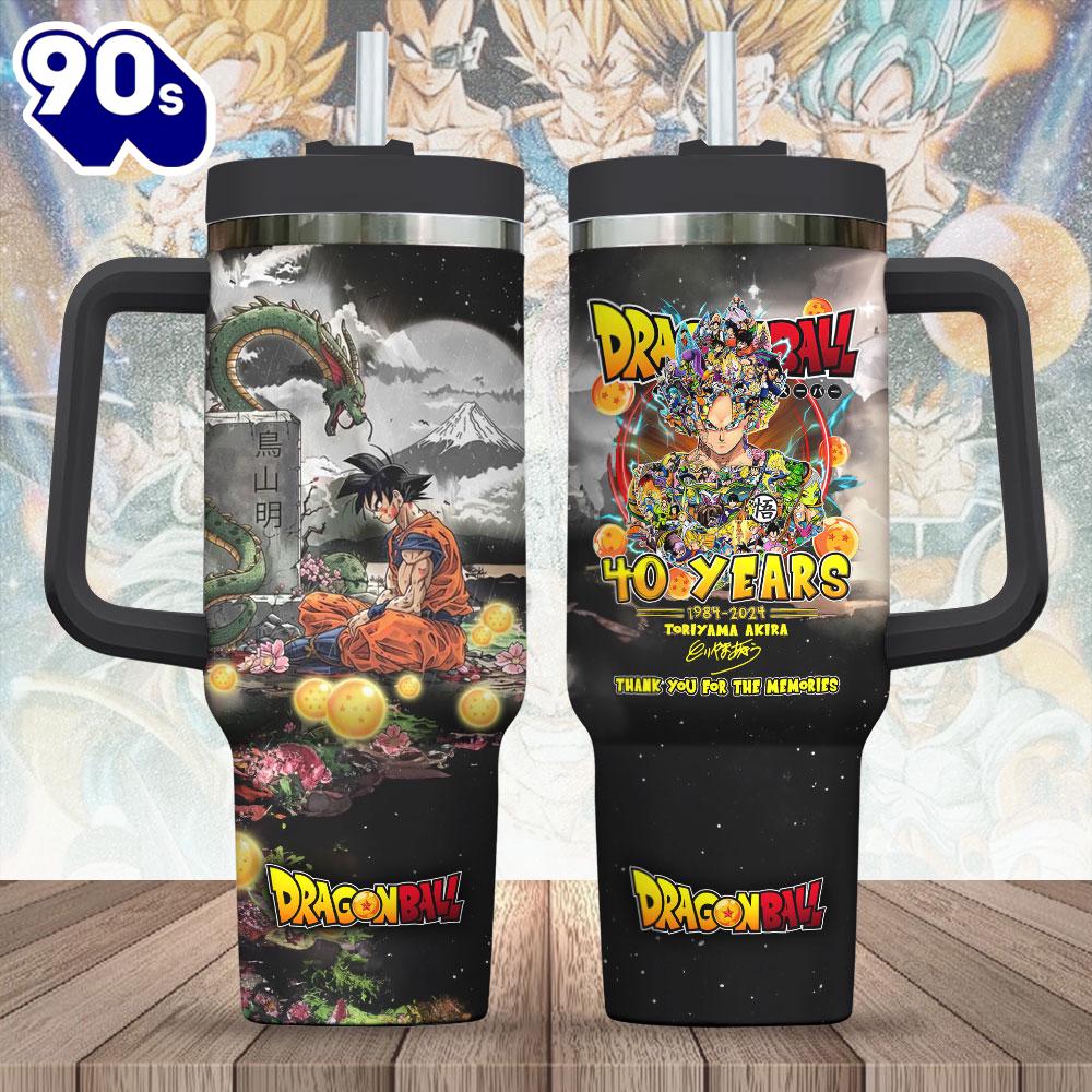 Dragon Ball 40oz Stanley Tumbler Summer For Fans Dragon Ball 40oz Stanley Tumbler Summer For Fans