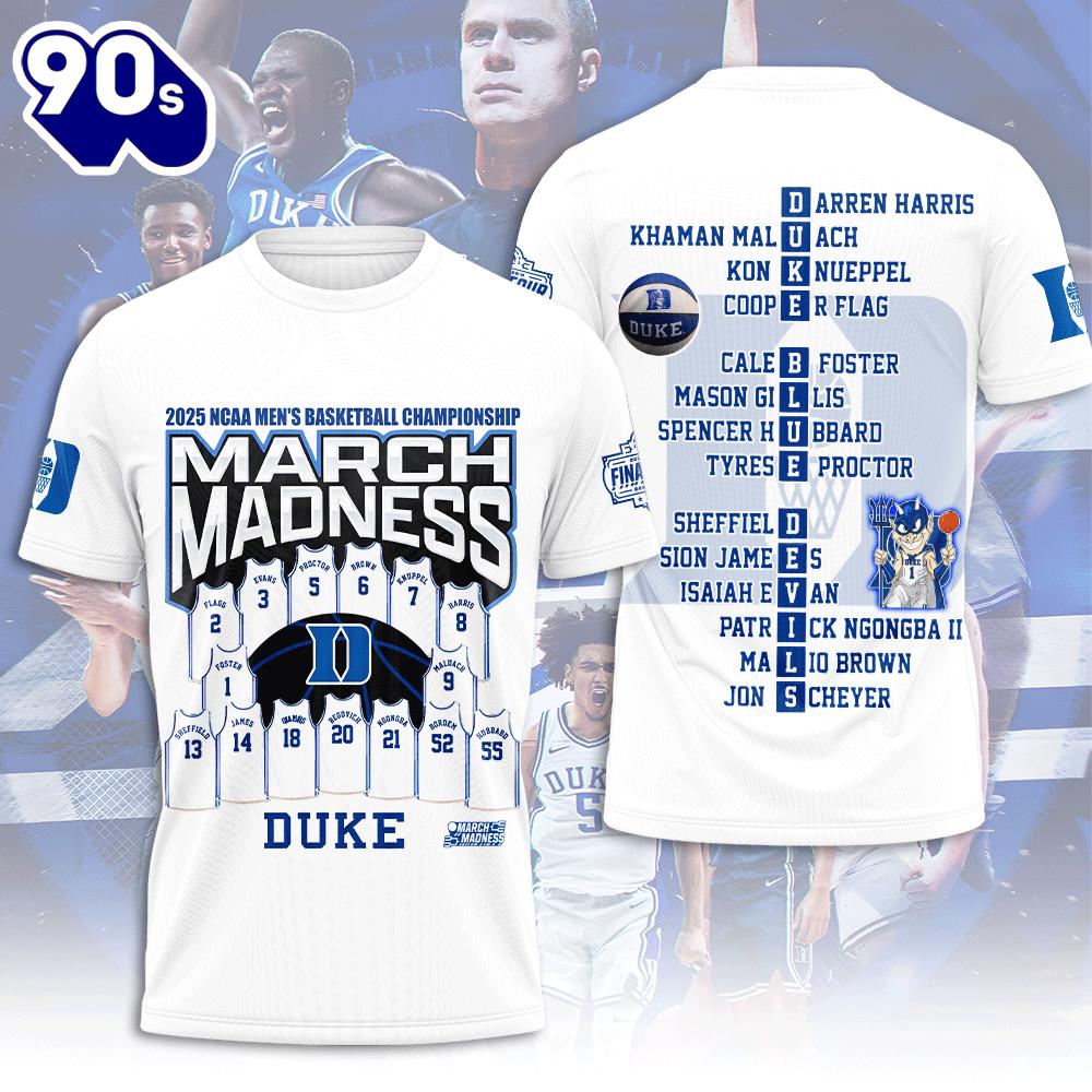 Duke Blue Devils Men’s Basketball 3D Apparel For Man And Women Duke Blue Devils Men’s Basketball 3D Apparel For Man And Women