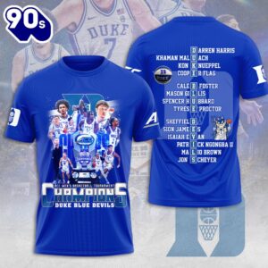 Duke Blue Devils Men’s Basketball 3D Apparel New Trend
