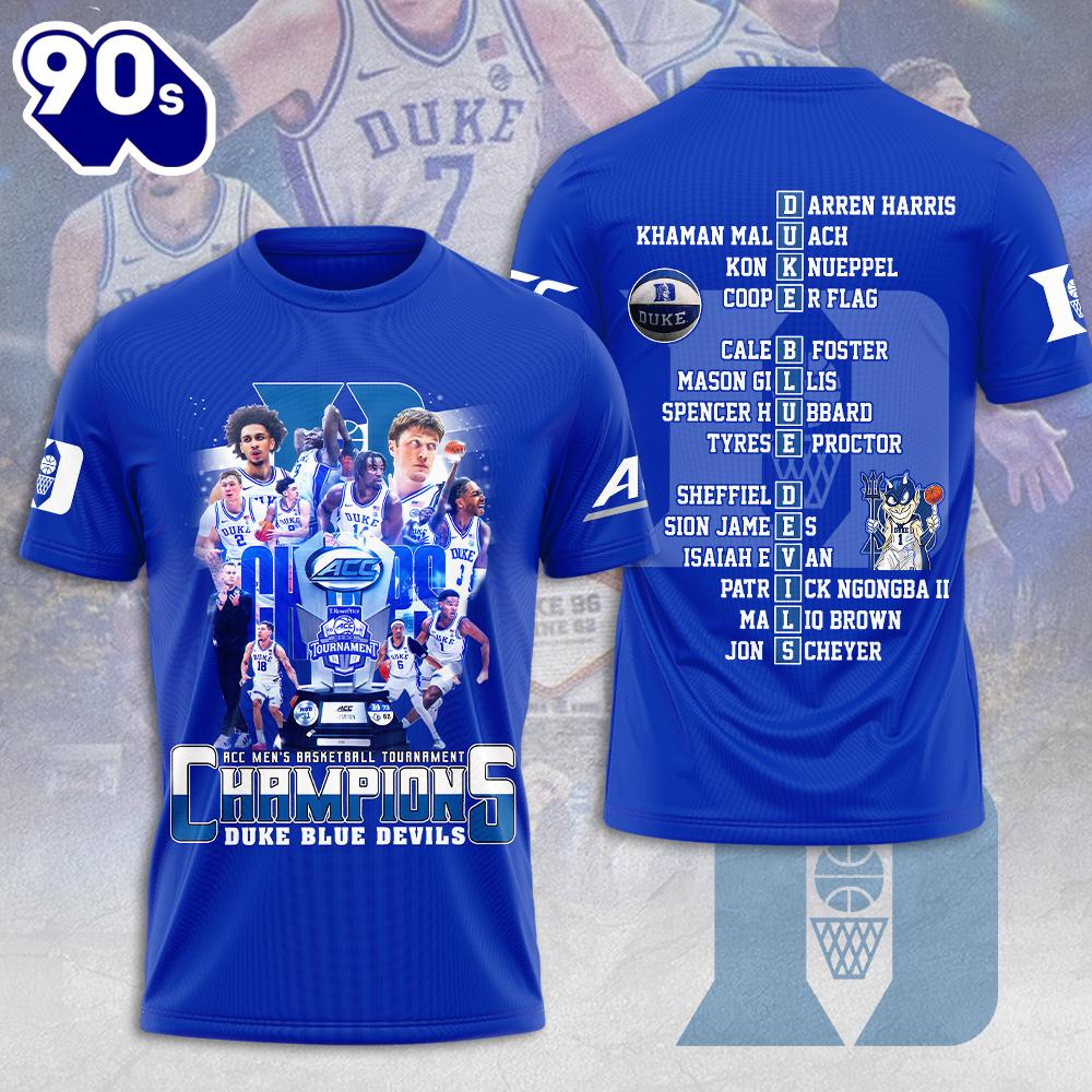 Duke Blue Devils Men’s Basketball 3D Apparel New Trend Duke Blue Devils Men’s Basketball 3D Apparel New Trend