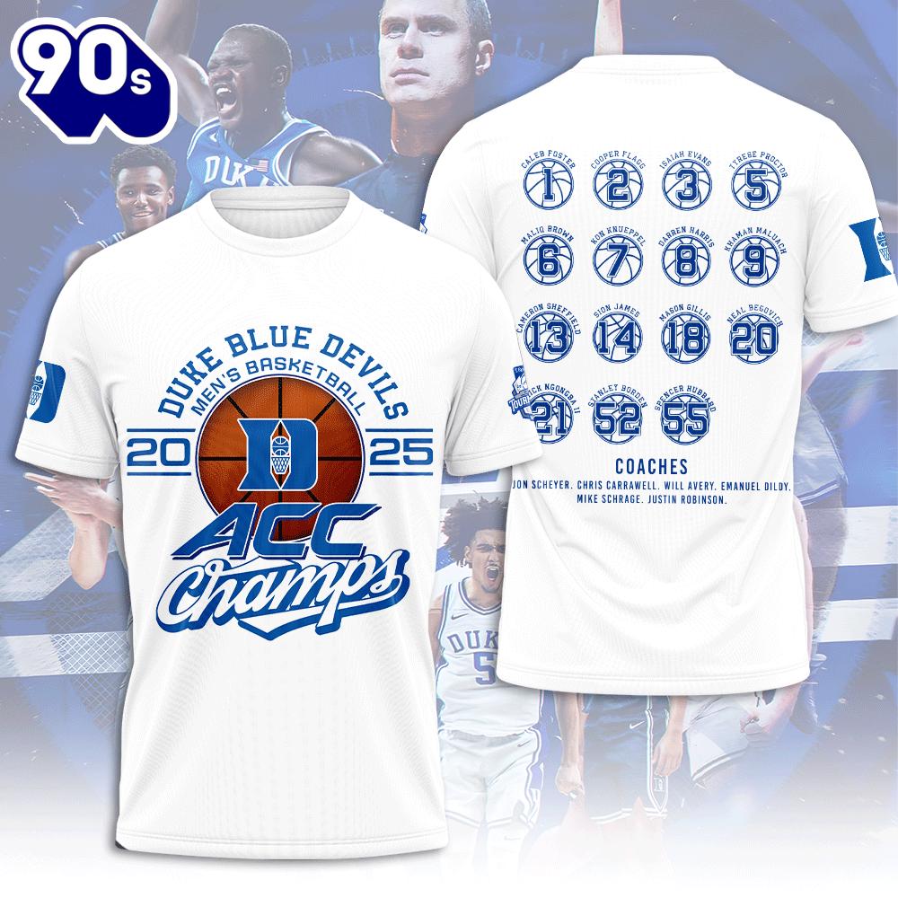 Duke Blue Devils Men’s Basketball 3D Apparel New Trend Duke Blue Devils Men’s Basketball 3D Apparel New Trend