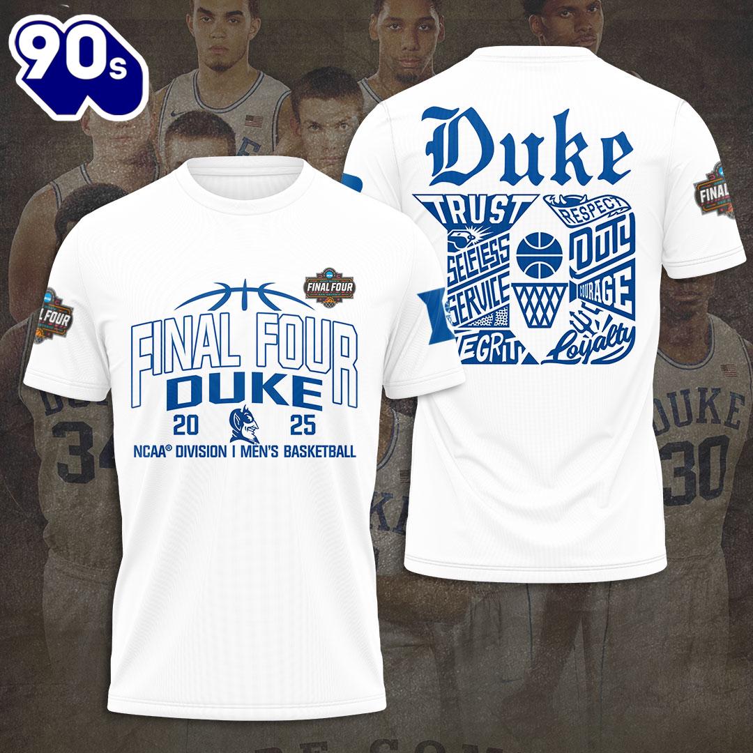 Duke Blue Devils Men’s Basketball 3D Apparel T-shirt, Outfits Summer Duke Blue Devils Men’s Basketball 3D Apparel T-shirt, Outfits Summer