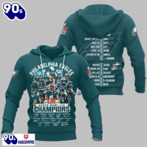 Eagles 2024 2025 Super Bowl LIX Champions Shirt