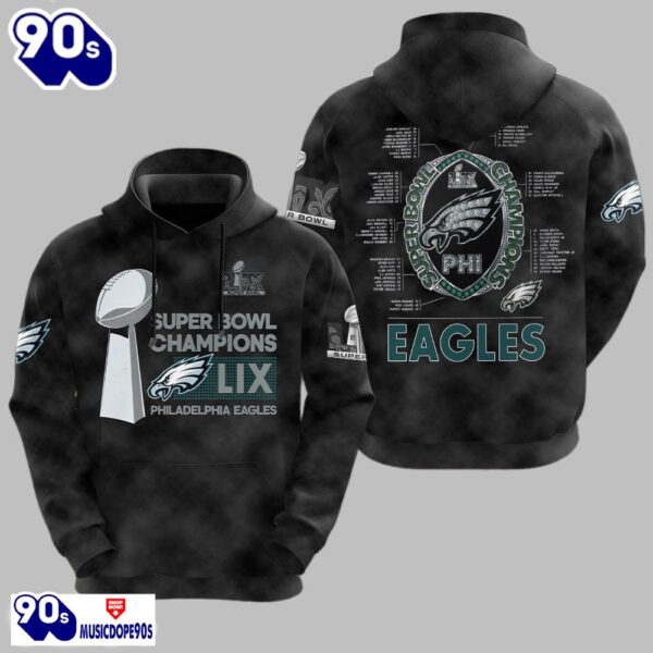 Eagles Super Bowl Champions Hoodie 5TIR2BT4 Shirt