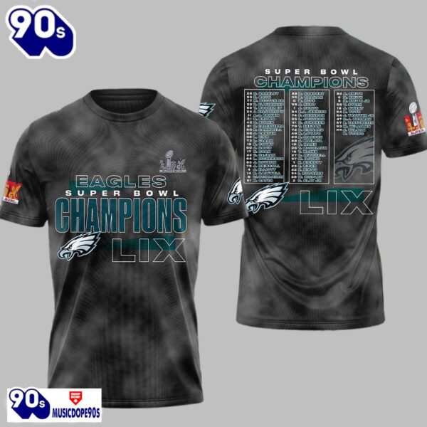 Eagles Super Bowl Champions LIX Shirt