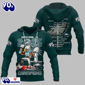 Eagles Super Bowl LIX 2025 Winner Shirt