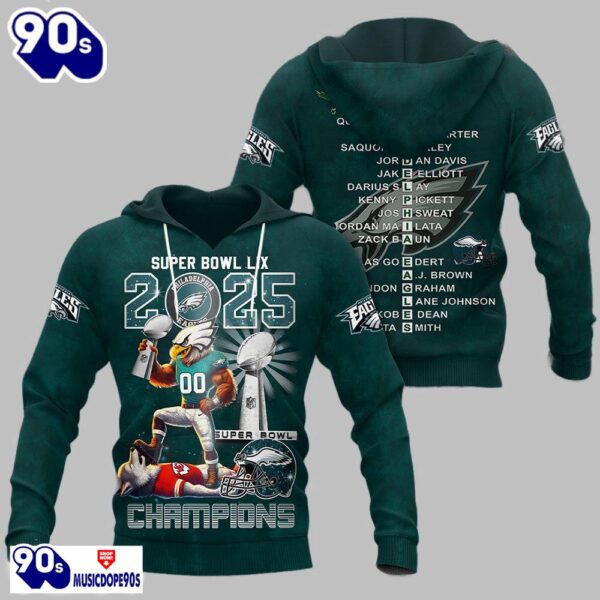 Eagles Super Bowl LIX 2025 Winner Shirt