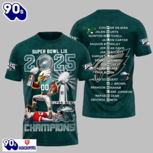 Eagles Super Bowl LIX 2025…