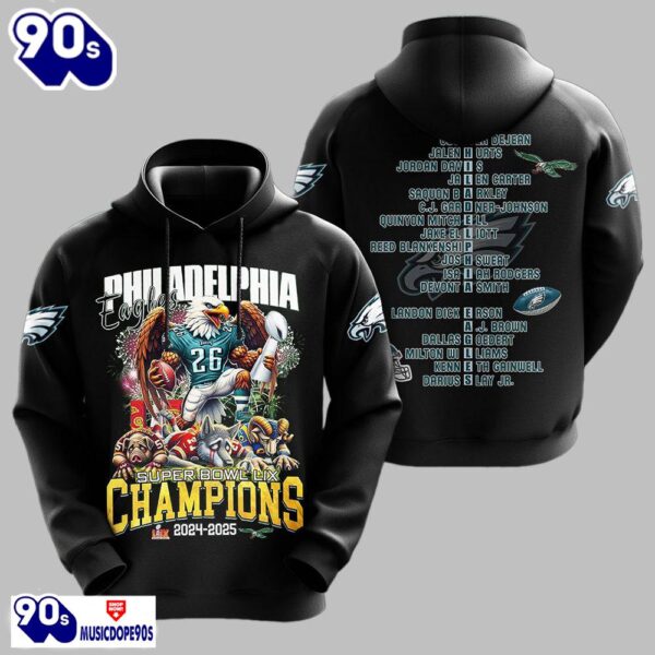 Eagles Super Bowl LIX Champions 2024-2025 Shirt