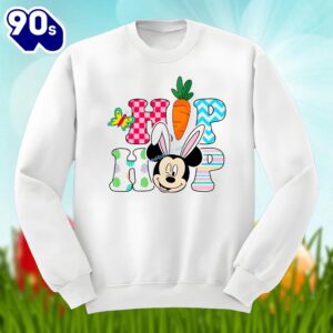 Easter Mickey Bunny With Hip Hop Shirt Classic 1 Easter Mickey Bunny With Hip Hop Shirt Classic