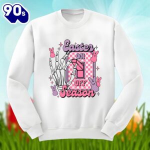 Easter On Of Season With Bunny Graphic Shirt 1 Easter On Of Season With Bunny Graphic Shirt