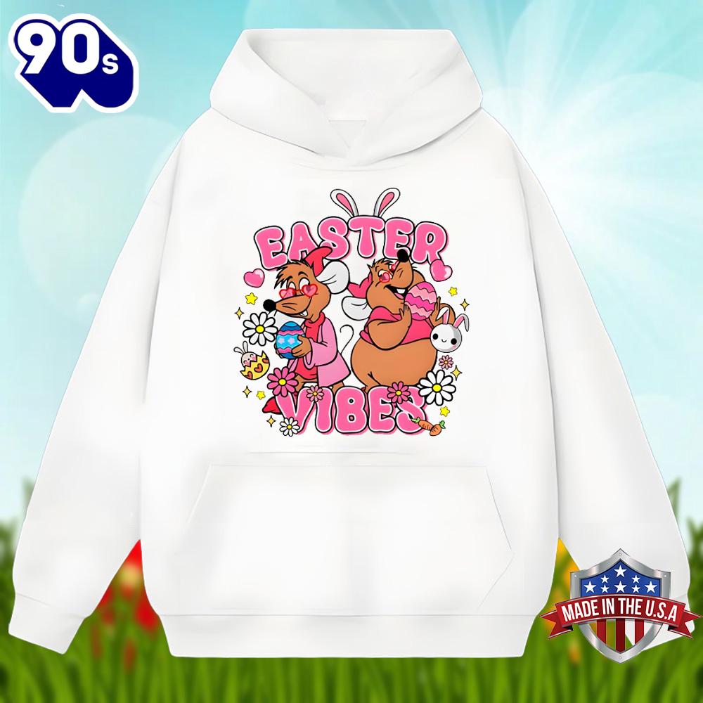 Easter Vibes With Cinderella Jaq And Gus Gus Shirt Men Women Easter Vibes With Cinderella Jaq And Gus Gus Shirt Men Women
