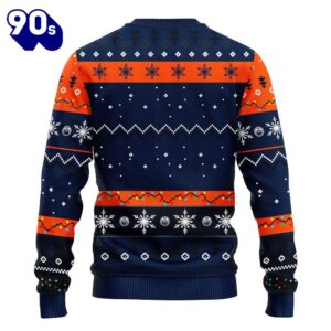 Edmonton Oilers Hohoho Mickey Christmas Ugly Sweater