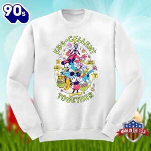 Eggcellent Together Mickey And Friends In Easter Egg Shirt Idea 1 Eggcellent Together Mickey And Friends In Easter Egg Shirt Idea