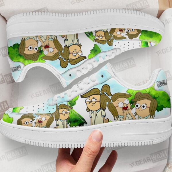 Eileen Roberts Air Sneakers Custom Regular Show Shoes