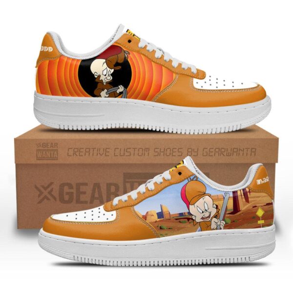 Elmer Fudd Air Sneakers Looney Tunes Custom