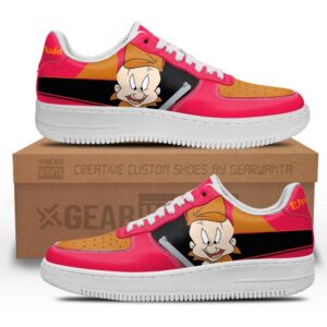 Elmer Fudd Custom Cartoon Air Sneakers