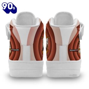 Elmer Fudd High Top Air Force Shoes Custom Looney Tunes Sneakers