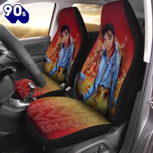 Elvis Presley 2PCS Car Seat Cover For Fans