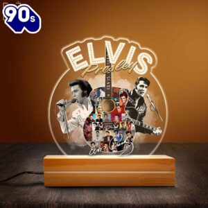 Elvis Presley 3D Acrylic LED Night Light Gift Xmas