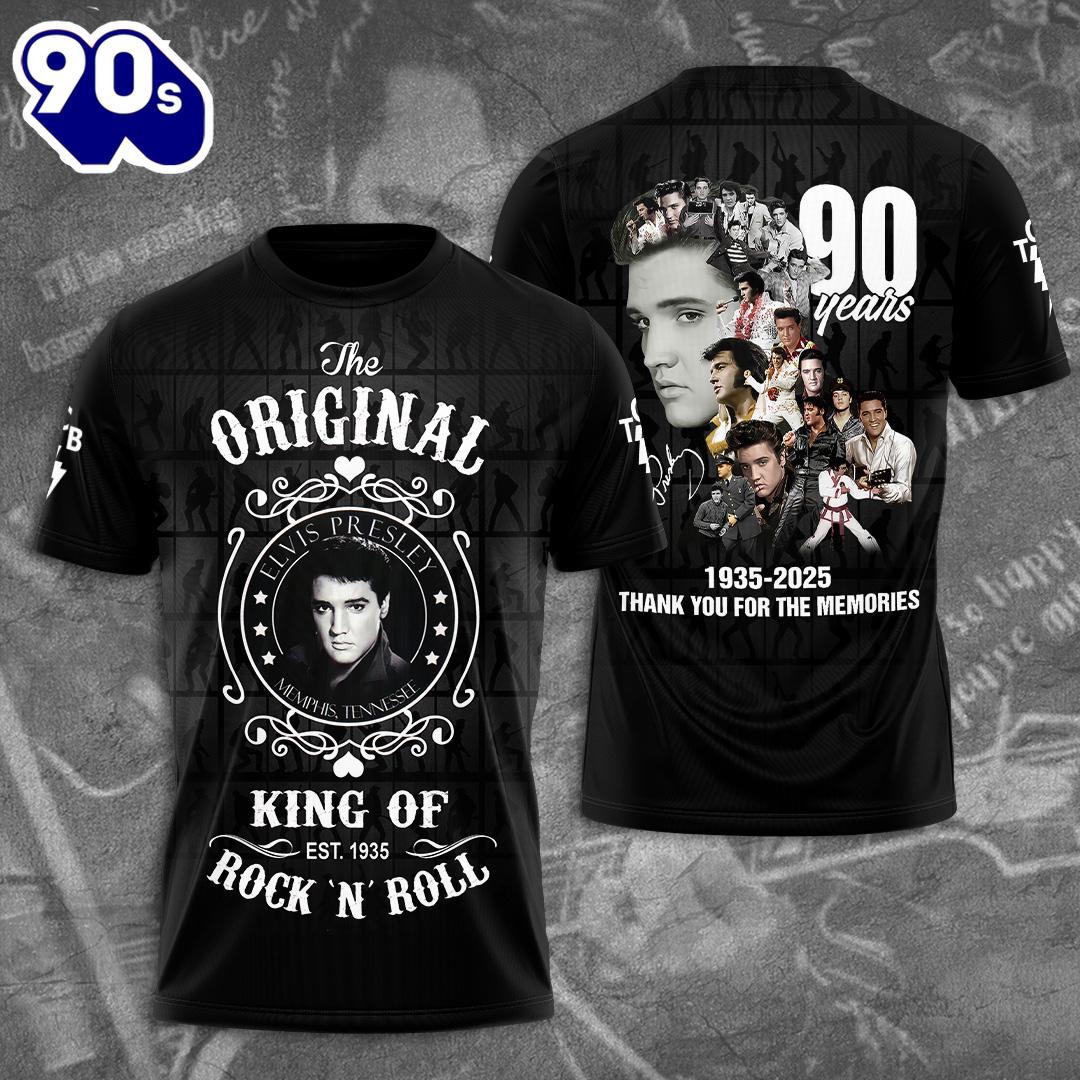 Elvis Presley 3D Apparel Gift For Fans Rock Music 3D Shirt Elvis Presley 3D Apparel Gift For Fans Rock Music 3D Shirt