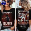 Elvis Presley 3D Apparel New Trend Rock Music 3D Shirt