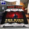 Elvis Presley Band Music Lover Bedding Set Decor Home
