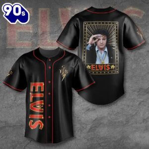 Elvis Presley Baseball Jersey  Gift For Fans