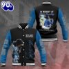 Elvis Presley Blue Women Men Baseball Jacket Long Sleeve Clothing Cool Sports Jacket Gift Xmas