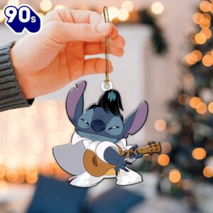 Elvis Presley Burning Love Plastic Ornament Acrylic Gift Xmas