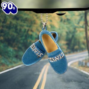 Elvis Presley Christmas Shoes Blue…