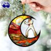 Elvis Presley Christmas Side Printed Acrylic Ornament Gift Xmas