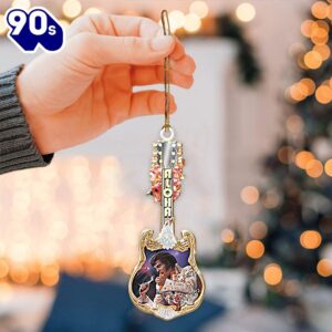 Elvis Presley Christmas Singer Acrylic Ornament Gift Xmas