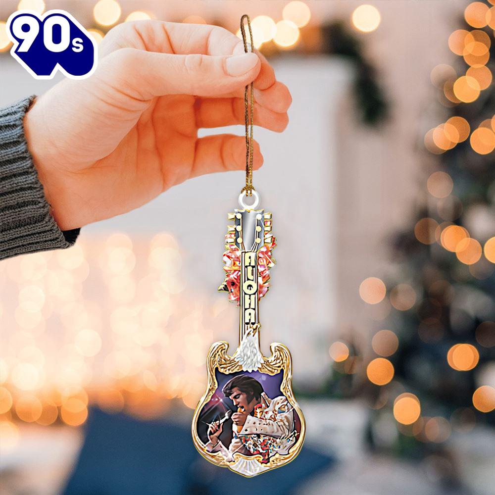 Elvis Presley Christmas Singer Acrylic Ornament Gift Xmas Elvis Presley Christmas Singer Acrylic Ornament Gift Xmas