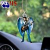 Elvis Presley ChristmasBlue Acrylic Ornament Gift Xmas